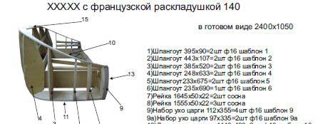 сборка каркаса дивана